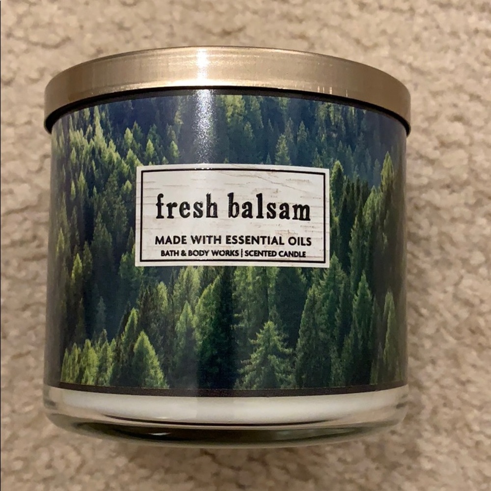 Fresh Balsam Candle.